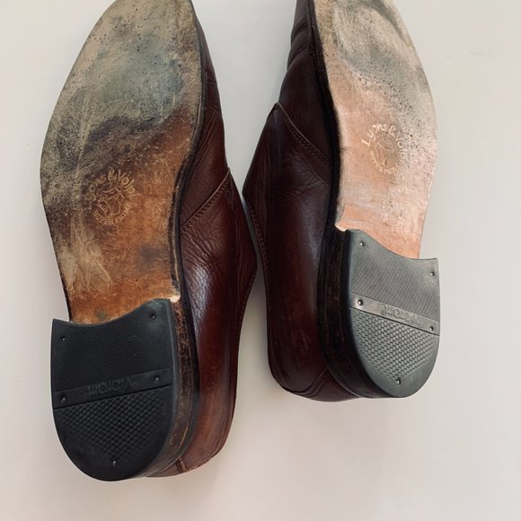 Bally Monk Strap Fine Leather Hand Sewn Shoe Size 10.5 - Picture 9 of 10